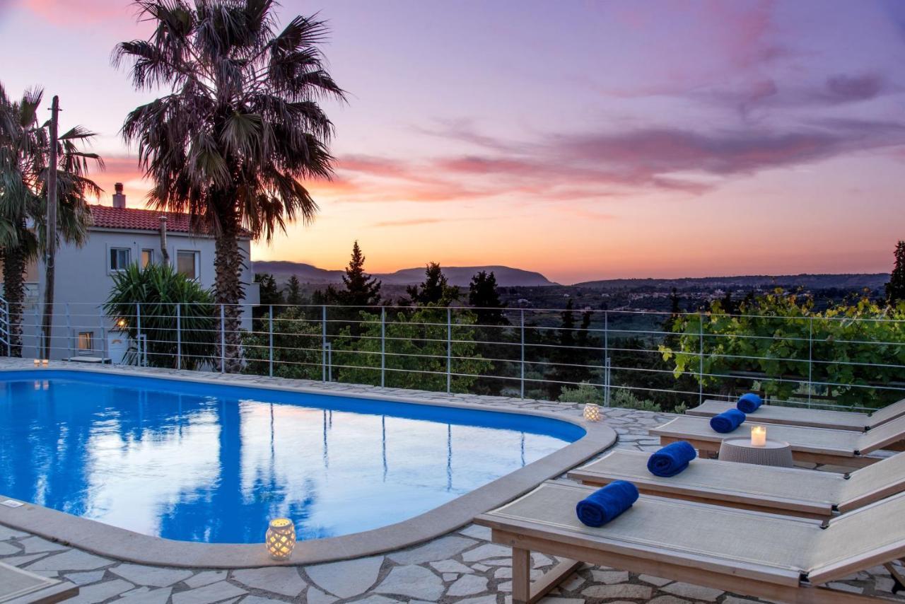 Villa Chrysallis With Heated Pool Georgioupoli Exteriör bild