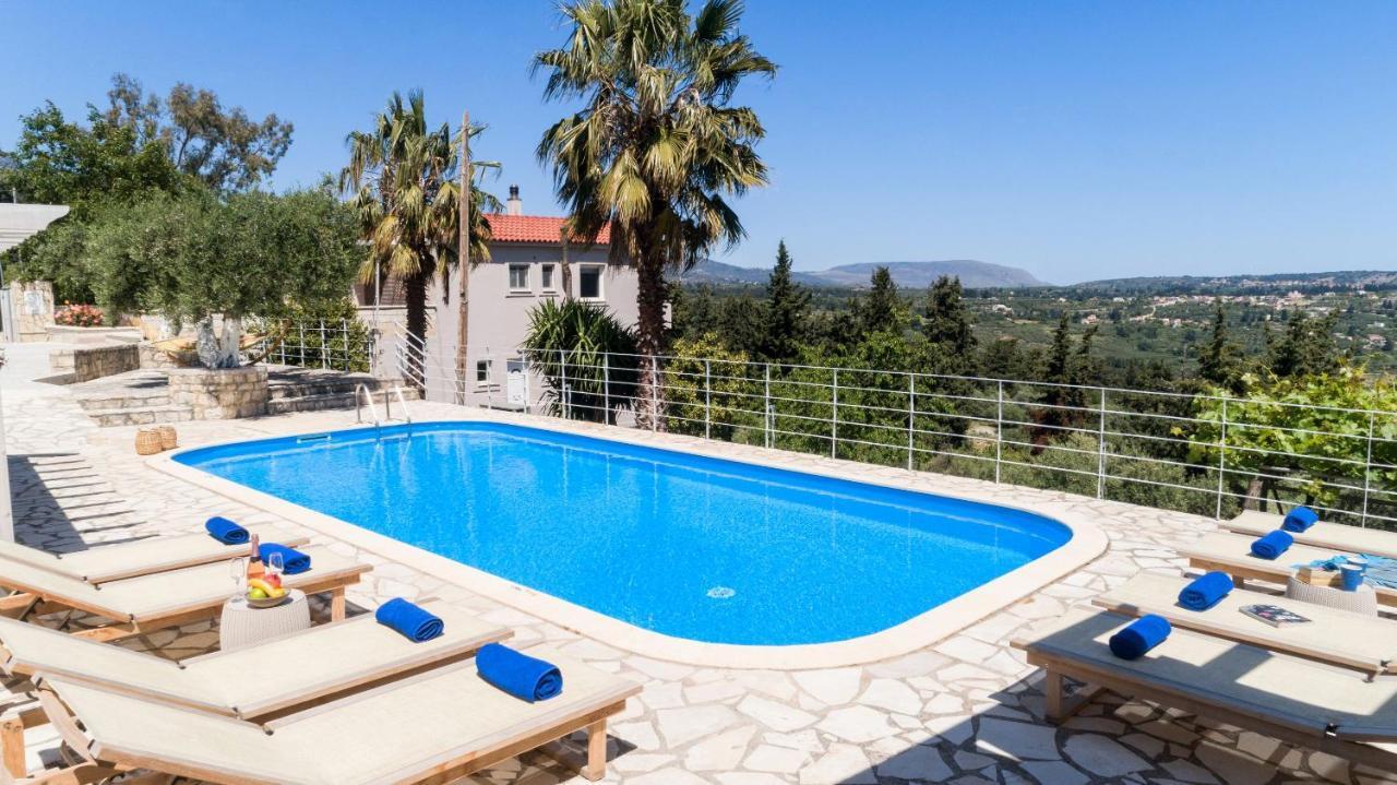 Villa Chrysallis With Heated Pool Georgioupoli Exteriör bild